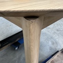 Bok round extendable dining table