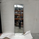 Aged floor mirror