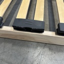 Slatted bed base