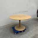 Torsion dining table