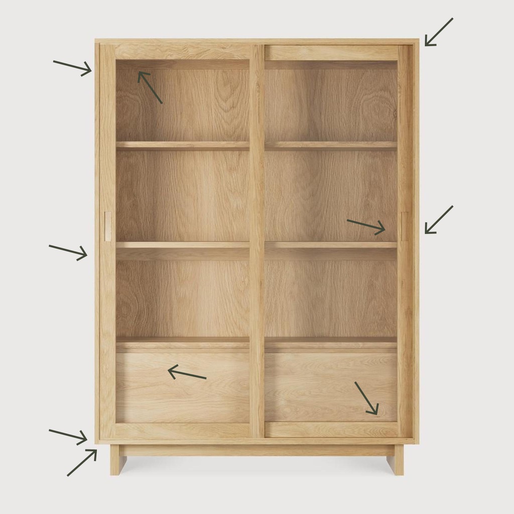Wave cupboard