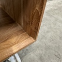 Teak Nordic bedside table
