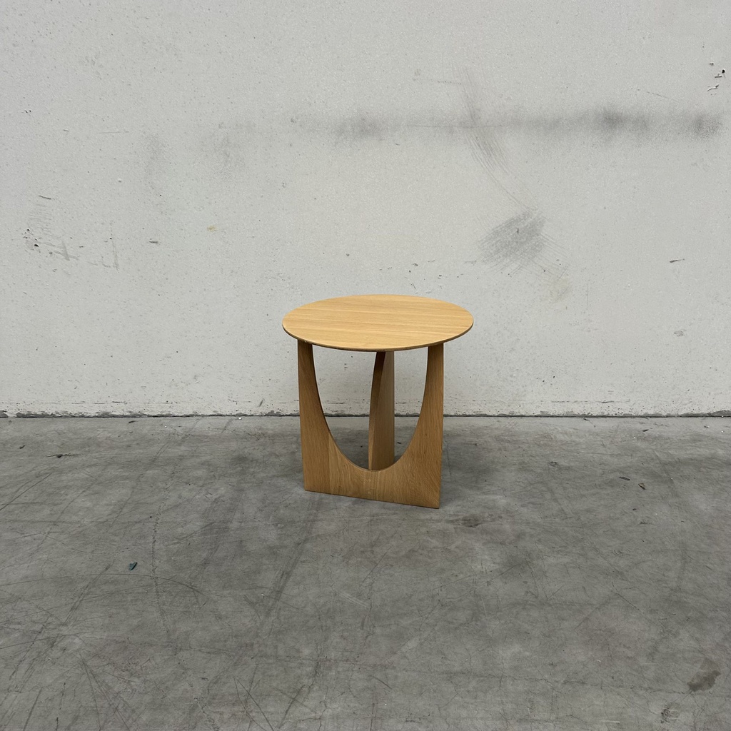 Geometric side table