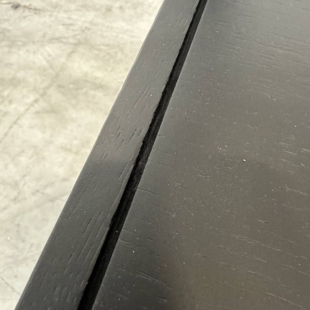 Spindle bedside table