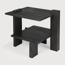 Teak Abstract side table