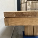 Double extendable dining table