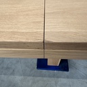 Double extendable dining table