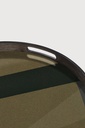 Angle glass tray