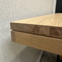 Double extendable dining table