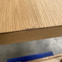 Slice extendable dining table