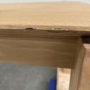 Slice extendable dining table