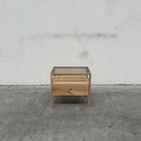 Spindle bedside table