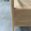 Spindle bedside table