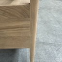 Spindle bedside table