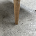 Spindle bedside table