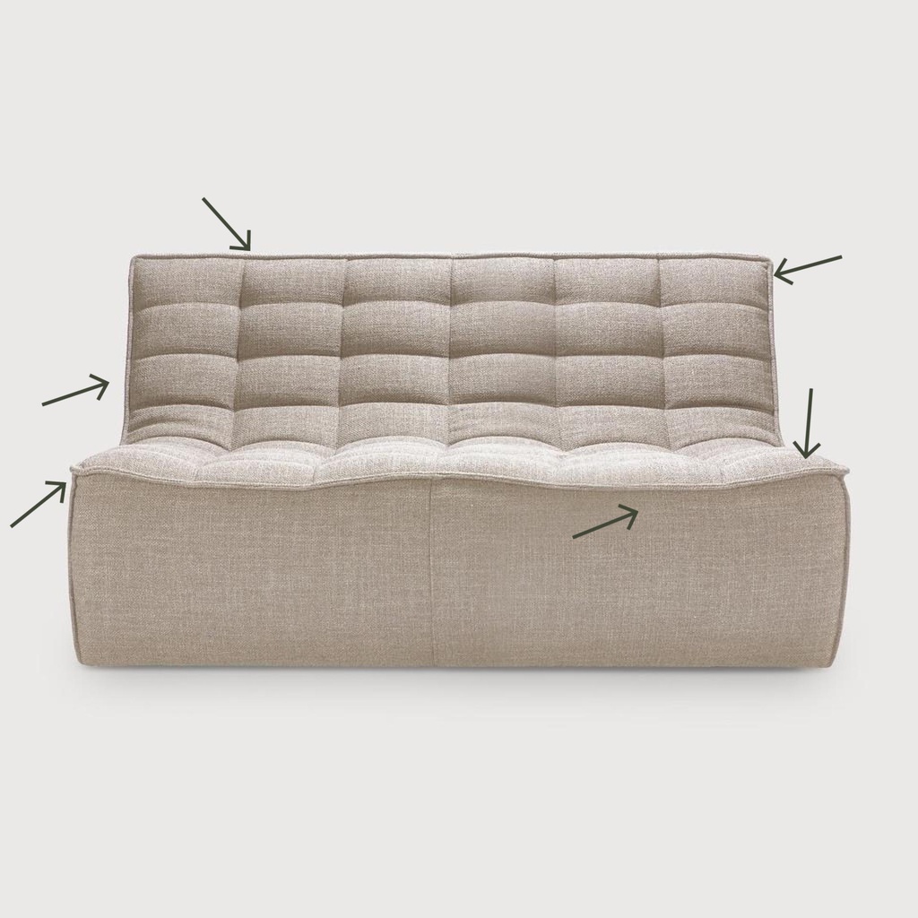 N701 sofa - 2 seater