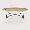 Disc coffee table