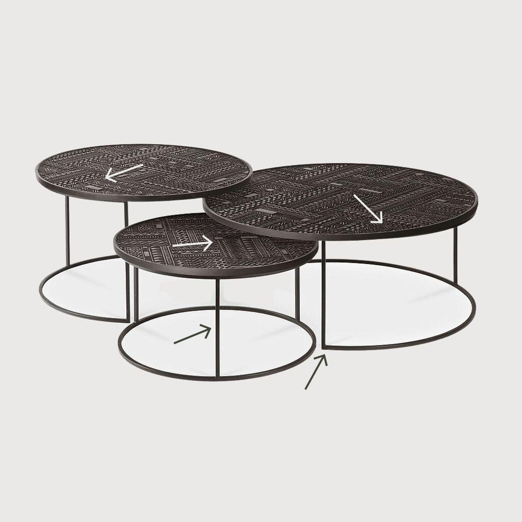 Tabwa Nesting coffee table set