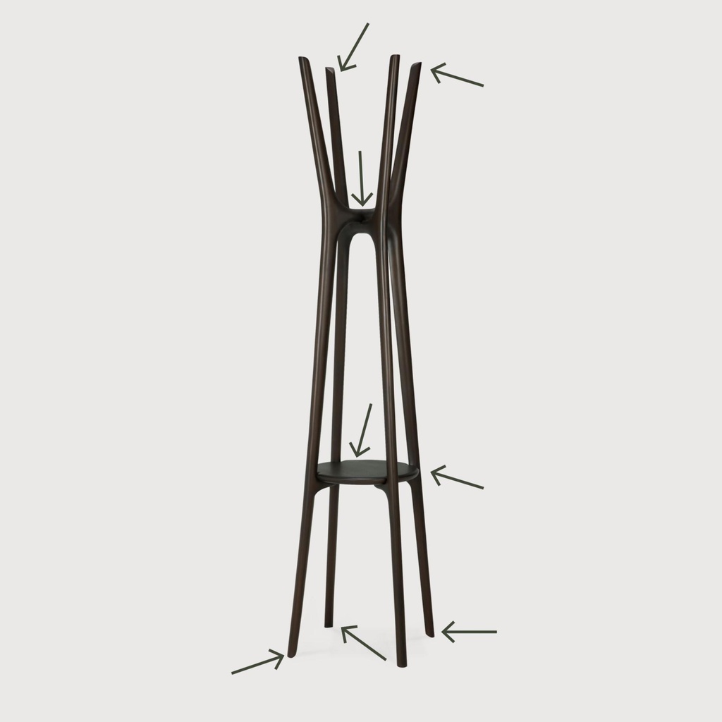PI coat stand
