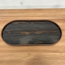 Organic glass tray