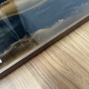Organic glass tray