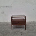 Walnut Spindle bedside table