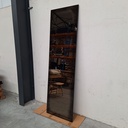 Aged floor mirror