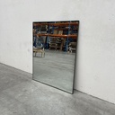 Aged wall mirror