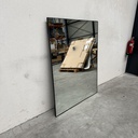 Aged wall mirror