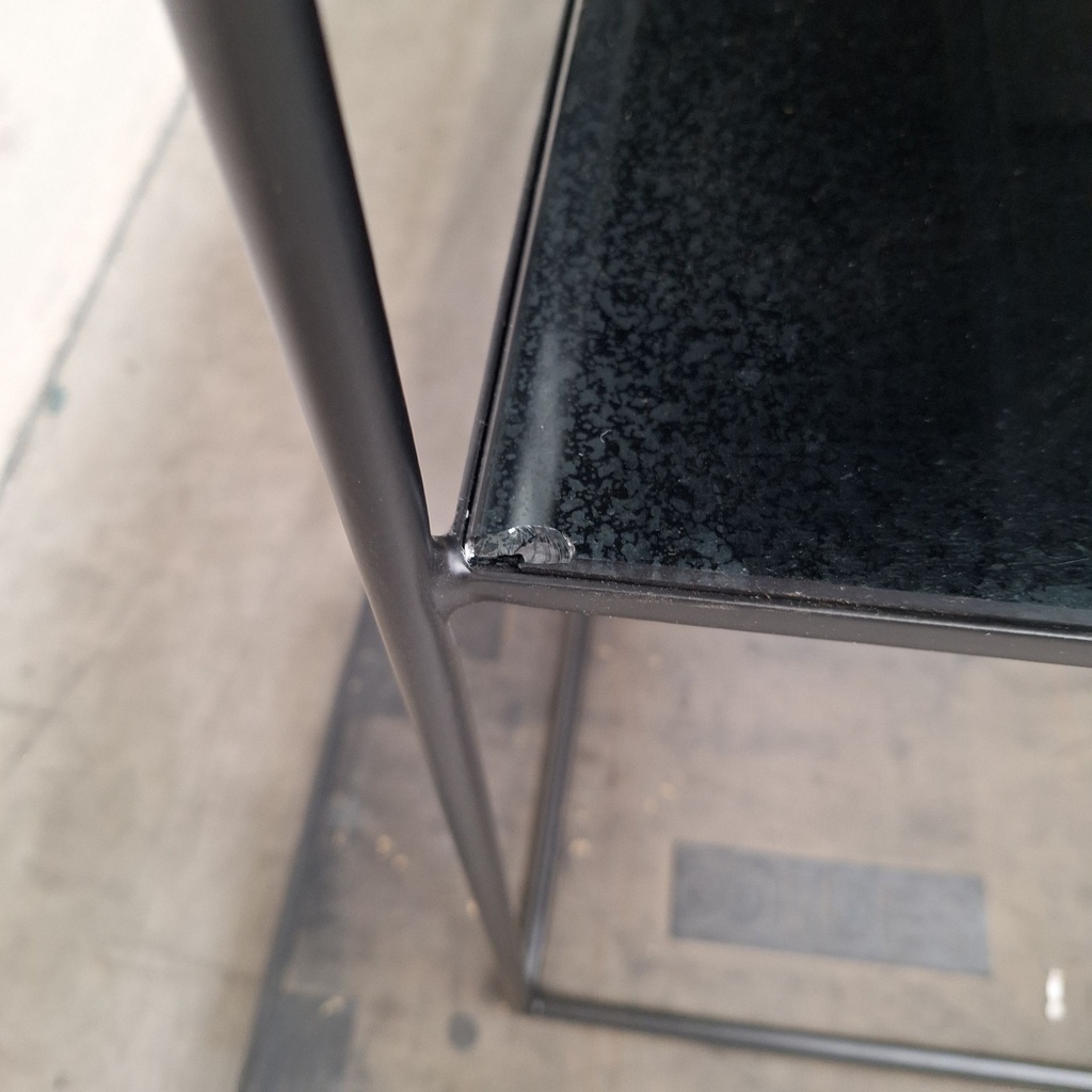 Aged sofa console