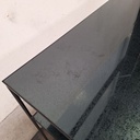 Aged sofa console