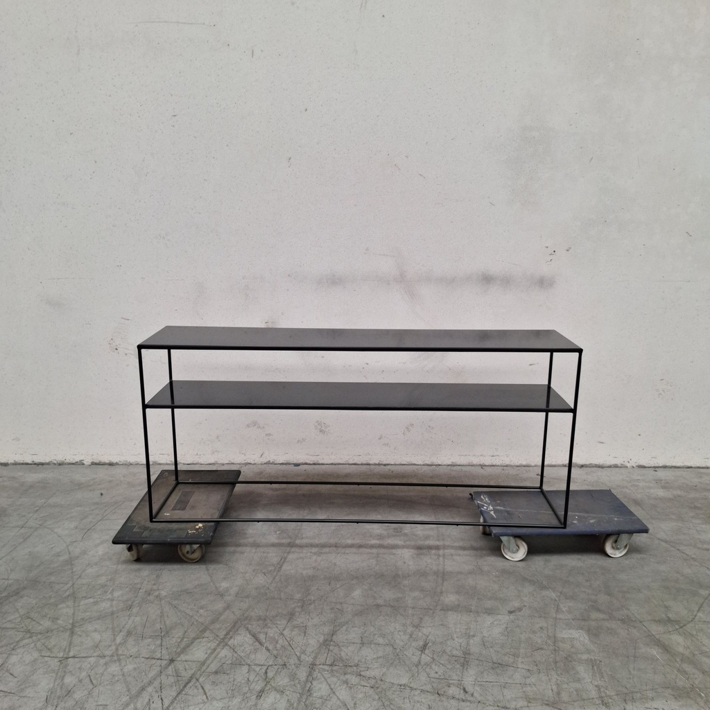 Aged sofa console