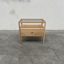 Spindle bedside table
