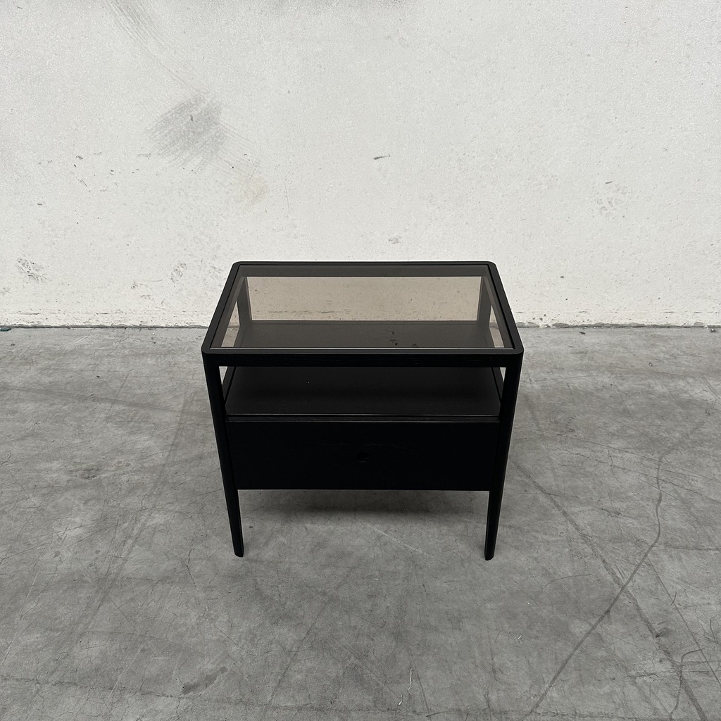 Spindle bedside table