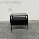 Spindle bedside table