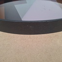 Angle glass tray