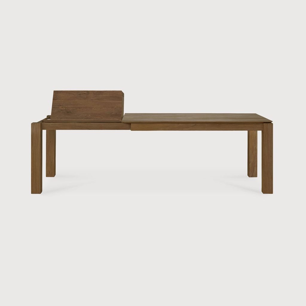 Walnut Slice extendable dining table