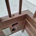 Walnut Spindle bed
