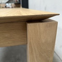 Slice extendable dining table