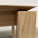 Slice extendable dining table