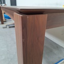 Slice extendable dining table