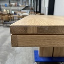 Double extendable dining table