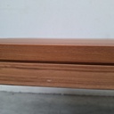 Double extendable dining table