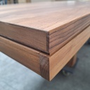 Double extendable dining table