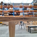 Torsion dining table