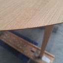 Bok round extendable dining table