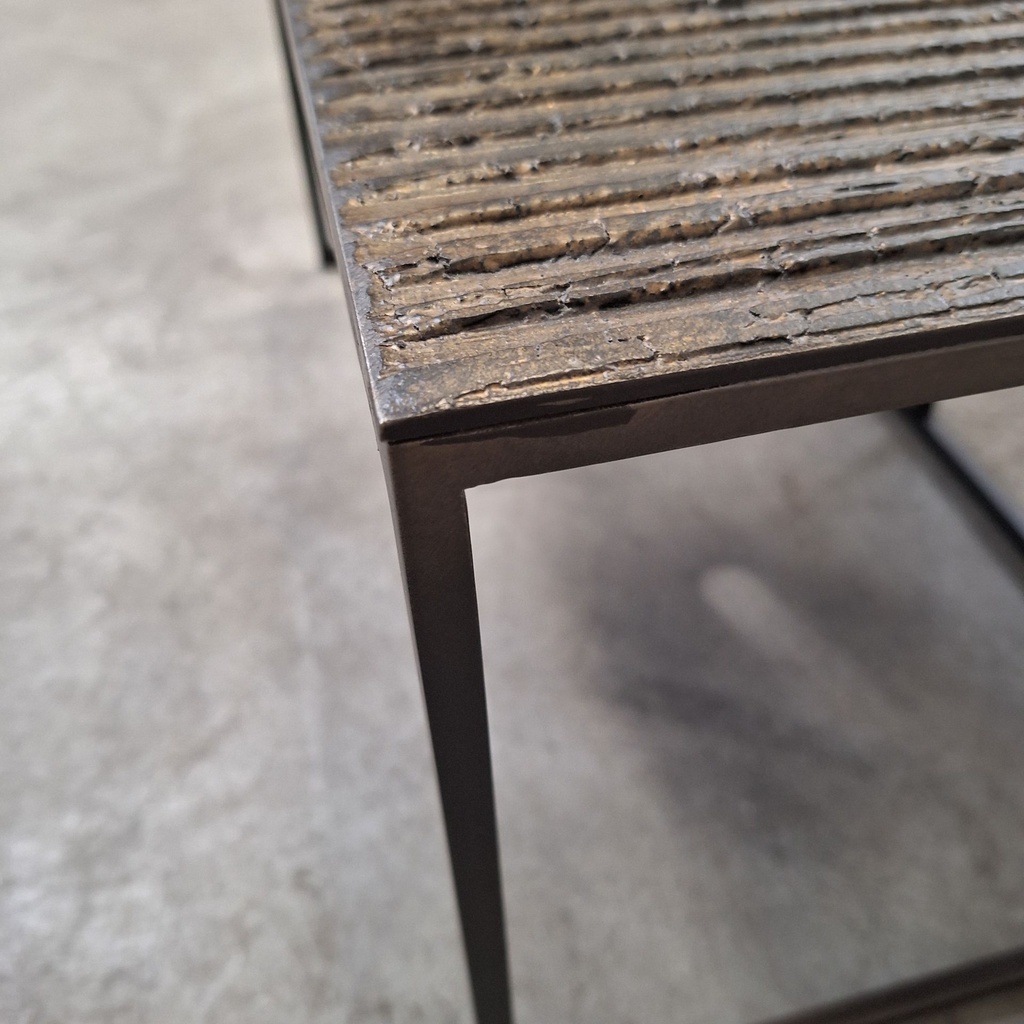Pentagon nesting coffee table set