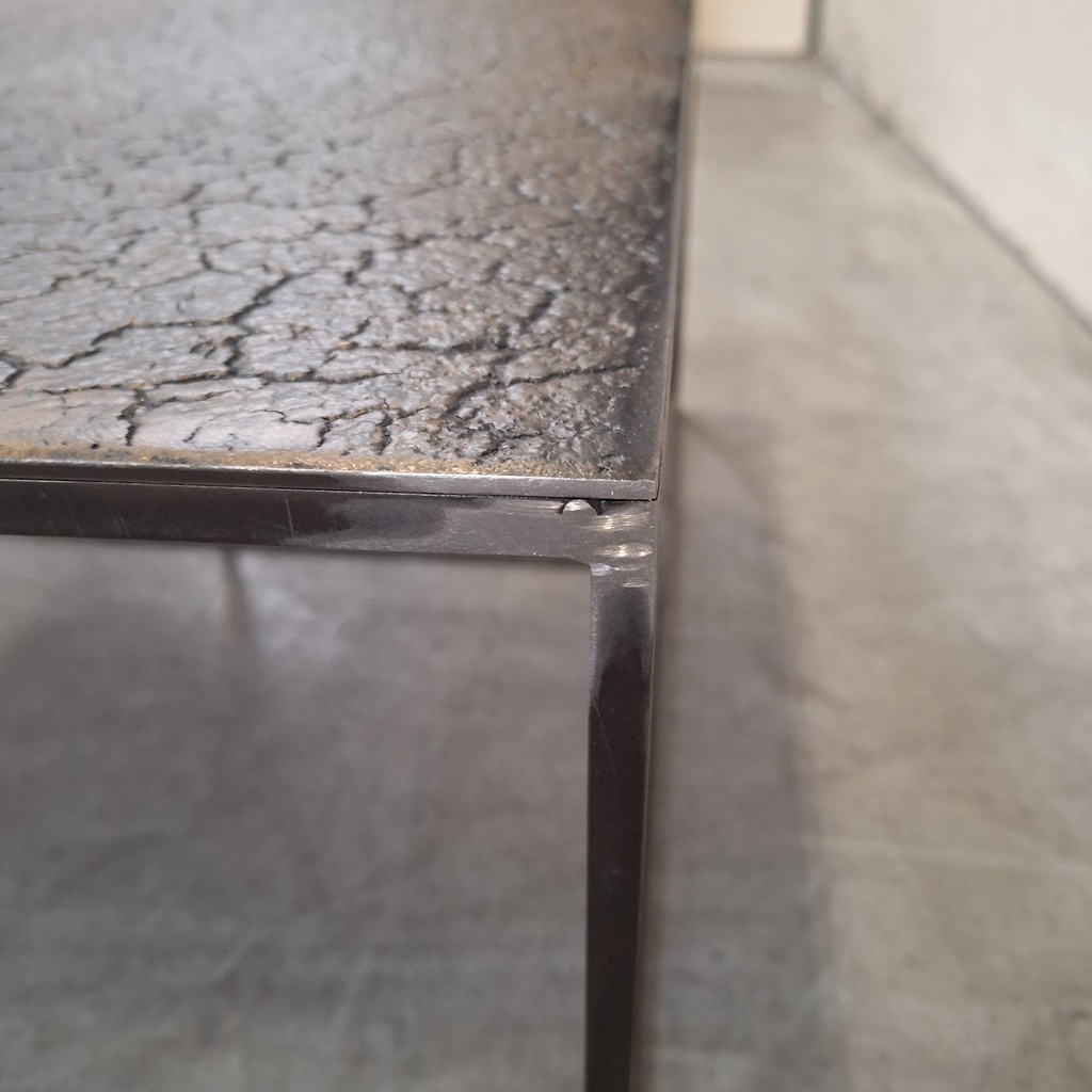 Pentagon nesting coffee table set
