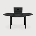 Bok round extendable dining table