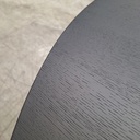 Bok round extendable dining table